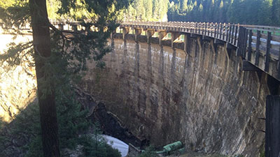 Deep Woods Hydrodemolition On Lost Creek Dam La Porte, CA